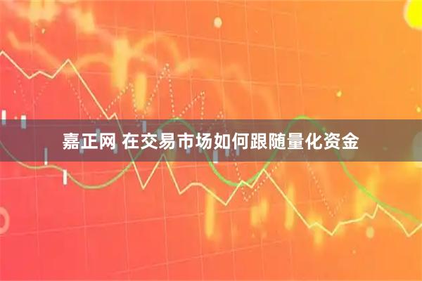 嘉正网 在交易市场如何跟随量化资金